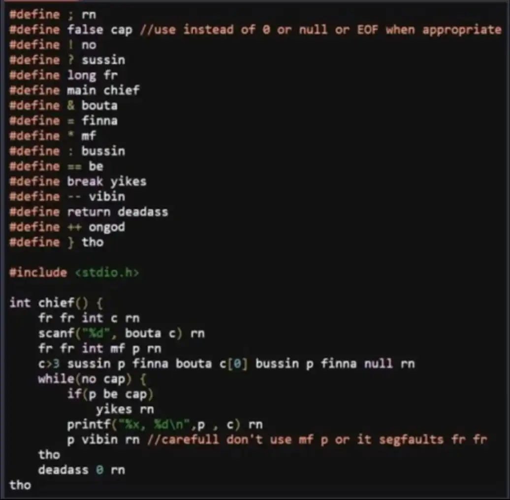 Программирование m 2. Программирование с 0. segfault. def main.