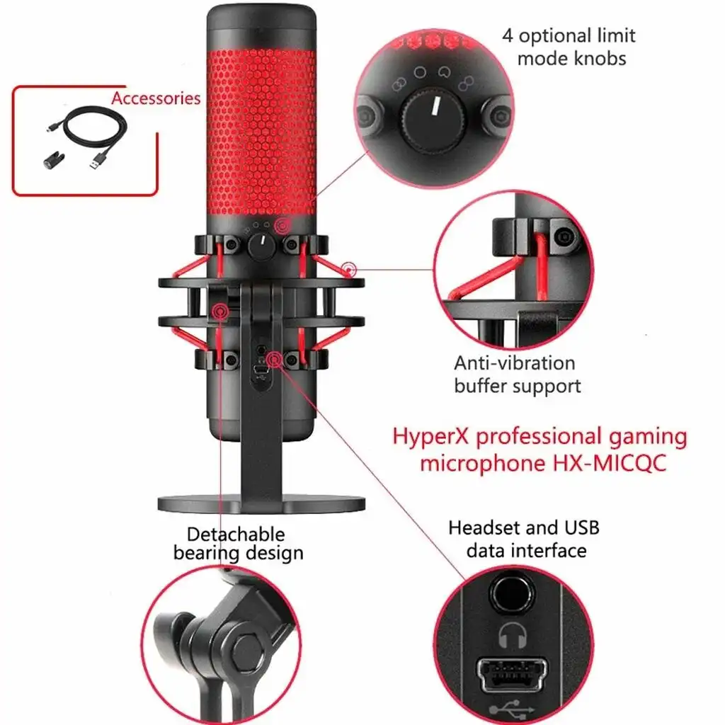 Hyperx микрофон настройка. Микрофон HYPERX Quadcast s. Микрофон HYPERX Quadcast HX-MICQC-BK. Режимы микрофона HYPERX Quadcast. ХАЙПЕР Х микрофон Quadcast s режимы.