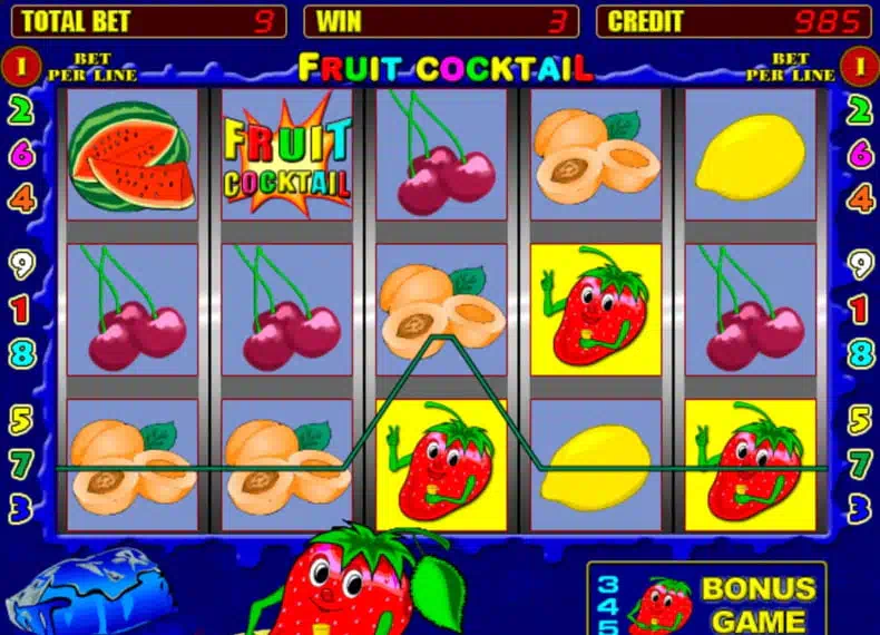 Free crazy fruits slot machine