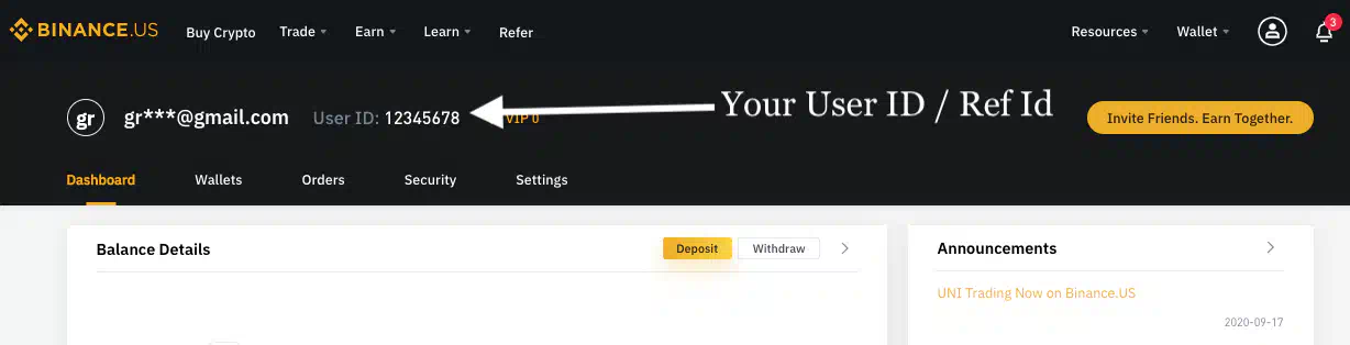 Значение user id. Значение user id