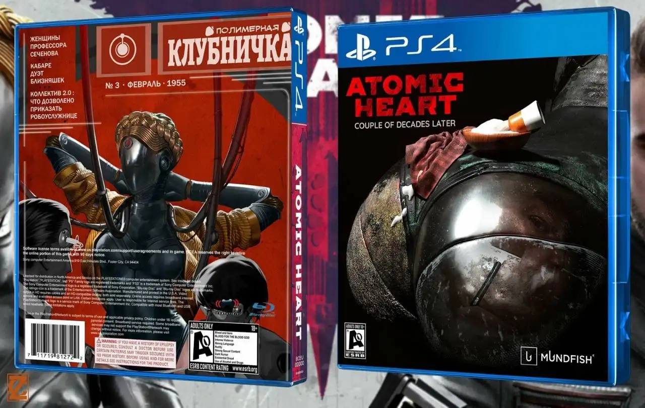 Atomic Heart Купить Ps4 В Москве Диск