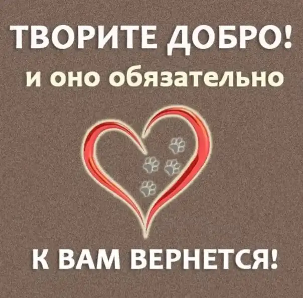 Это вернется к вам. Твори добро оно вернется. Творить добро. Делай добро и оно к тебе обязательно вернется. Добро возвращается.